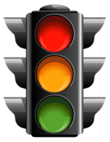 cars & Traffic light free transparent png image.