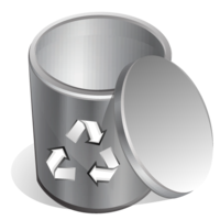 objects & Trash can free transparent png image.