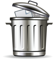 objects & Trash can free transparent png image.