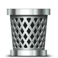 objects & Trash can free transparent png image.