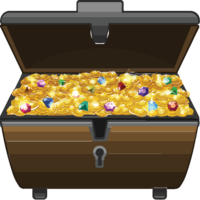 jewelry & Treasure chest free transparent png image.