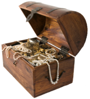 jewelry & Treasure chest free transparent png image.