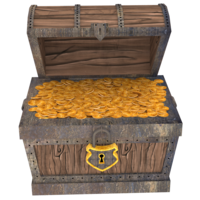 jewelry & Treasure chest free transparent png image.