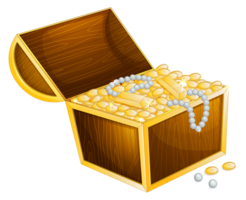 jewelry & treasure chest free transparent png image.