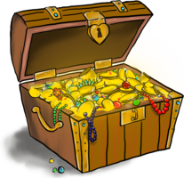 jewelry & treasure chest free transparent png image.