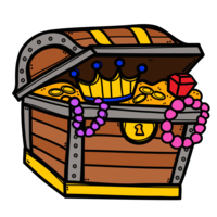 jewelry & treasure chest free transparent png image.