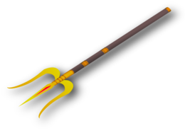 weapons & trident free transparent png image.