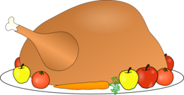 food & Turkey meat free transparent png image.
