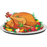 food & turkey meat free transparent png image.