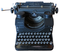 technic & Typewriter free transparent png image.