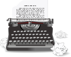 technic & typewriter free transparent png image.