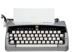 technic & Typewriter free transparent png image.