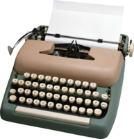 technic & typewriter free transparent png image.