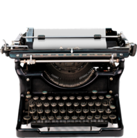 technic & Typewriter free transparent png image.