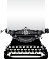 technic & Typewriter free transparent png image.