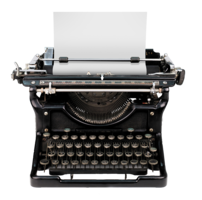 technic & Typewriter free transparent png image.