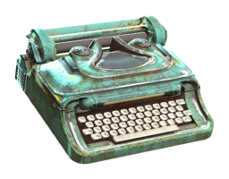 technic & Typewriter free transparent png image.