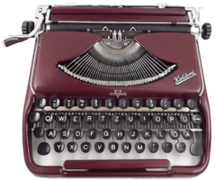 technic & typewriter free transparent png image.