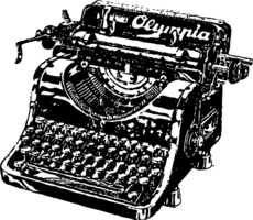 technic & Typewriter free transparent png image.