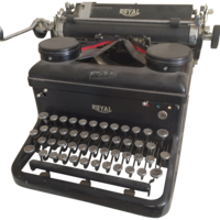 technic & Typewriter free transparent png image.