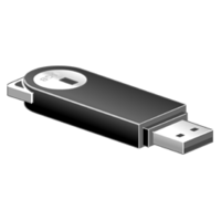 electronics & USB flash free transparent png image.