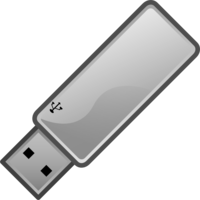 electronics & USB flash free transparent png image.