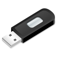 electronics & USB flash free transparent png image.