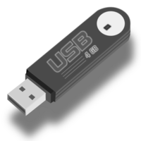 electronics & USB flash free transparent png image.