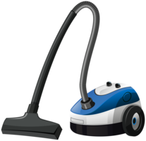 electronics & Vacuum cleaner free transparent png image.