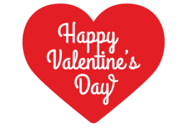 holidays & Happy Valentines Day free transparent png image.