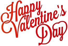 holidays & Happy Valentines Day free transparent png image.