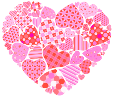 holidays & happy valentines day free transparent png image.