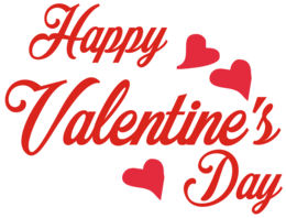 holidays & Happy Valentines Day free transparent png image.