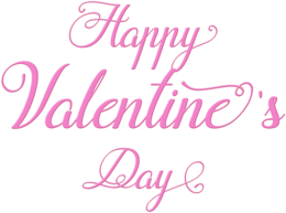 holidays & Happy Valentines Day free transparent png image.