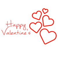 holidays & Happy Valentines Day free transparent png image.