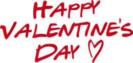 holidays & Happy Valentines Day free transparent png image.