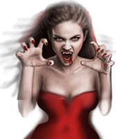 fantasy & vampires free transparent png image.