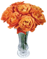 flowers & vase free transparent png image.