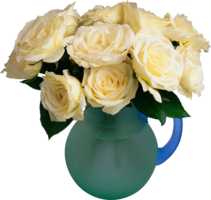 flowers & vase free transparent png image.