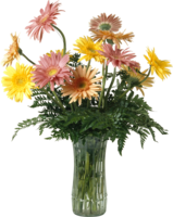 flowers & Vase free transparent png image.