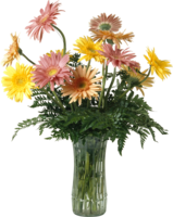 flowers & vase free transparent png image.