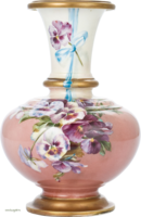 flowers & Vase free transparent png image.