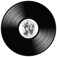 objects & vinyl record free transparent png image.