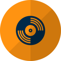 objects & vinyl record free transparent png image.