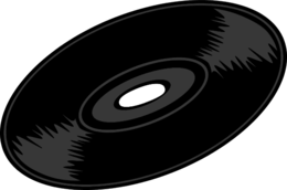 objects & vinyl record free transparent png image.