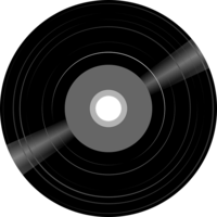 objects & Vinyl record free transparent png image.