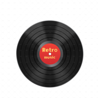 objects & vinyl record free transparent png image.