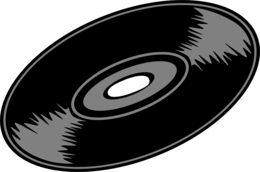 objects & Vinyl record free transparent png image.