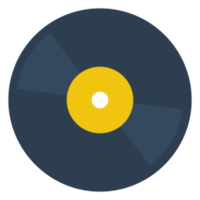 objects & vinyl record free transparent png image.