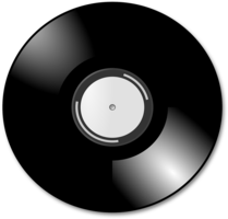 objects & Vinyl record free transparent png image.